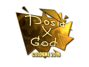 Dosia (Gold) | Cologne 2016 sticker