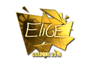 EliGE (Gold) | Cologne 2016 sticker