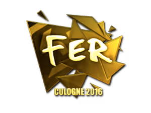 fer (Gold) | Cologne 2016 sticker