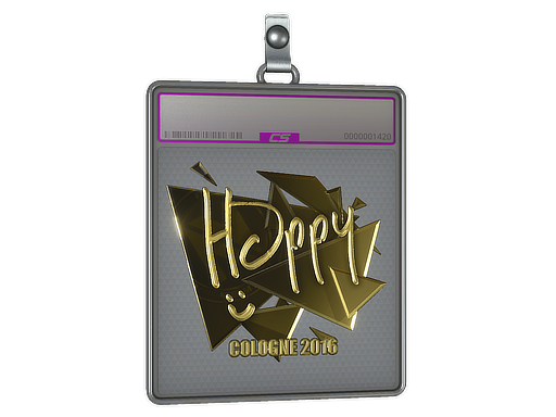 Sticker Slab | Happy | Cologne 2016