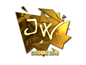 JW (Gold) | Cologne 2016 sticker