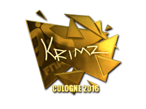 KRIMZ (Gold) | Cologne 2016 sticker