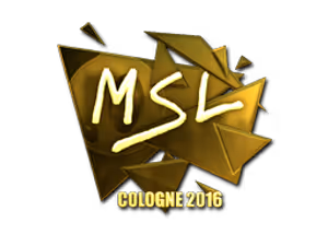 MSL (Gold) | Cologne 2016 sticker