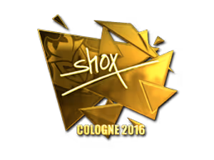 shox (Gold) | Cologne 2016 sticker