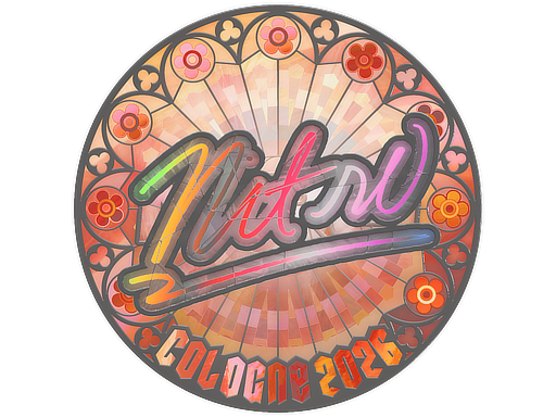 Sticker | nitr0 | Cologne 2026 | CS2 Market Stats & Analysis