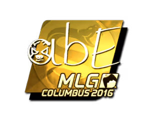 abE (Gold) | MLG Columbus 2016 sticker