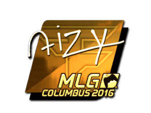 aizy (Gold) | MLG Columbus 2016 sticker