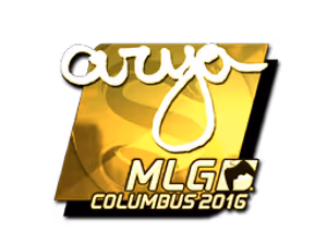 arya (Gold) | MLG Columbus 2016 sticker