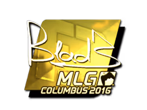B1ad3 (Gold) | MLG Columbus 2016 sticker
