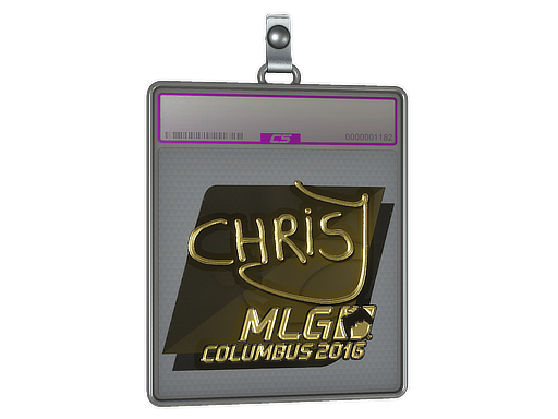 Sticker Slab | chrisJ | MLG Columbus 2016 - CS2 Sticker