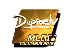 dupreeh (Gold) | MLG Columbus 2016 sticker