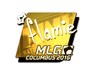 flamie (Gold) | MLG Columbus 2016 sticker