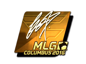 fox (Gold) | MLG Columbus 2016 sticker