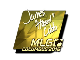 Sticker | hazed | MLG Columbus 2016 | Gold