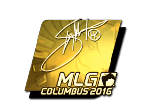 Hiko (Gold) | MLG Columbus 2016 sticker