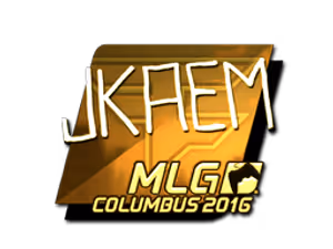 jkaem (Gold) | MLG Columbus 2016 sticker