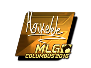 Maikelele (Gold) | MLG Columbus 2016 sticker