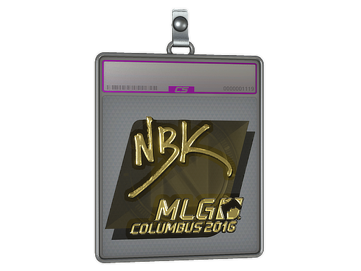 Sticker Slab | NBK- | MLG Columbus 2016