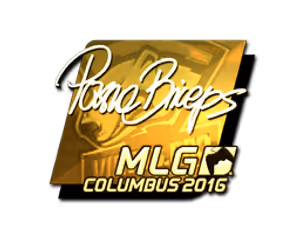 pashaBiceps (Gold) | MLG Columbus 2016 sticker
