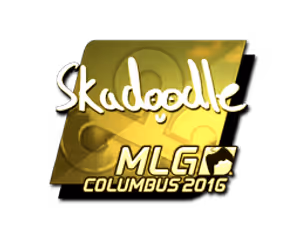 Skadoodle (Gold) | MLG Columbus 2016 sticker