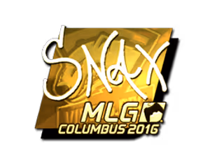 Snax (Gold) | MLG Columbus 2016 sticker