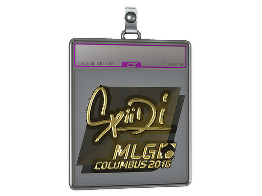 Sticker Slab | Spiidi | MLG Columbus 2016 - CS2 Sticker