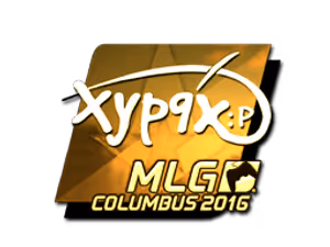 Xyp9x (Gold) | MLG Columbus 2016 sticker