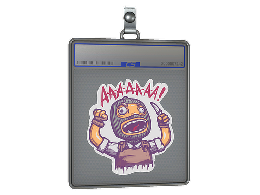 Sticker Slab | Angry T - CS2 Sticker