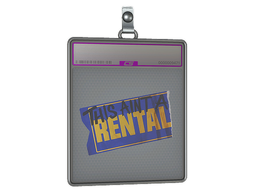 Sticker Slab | Ain't A Rental