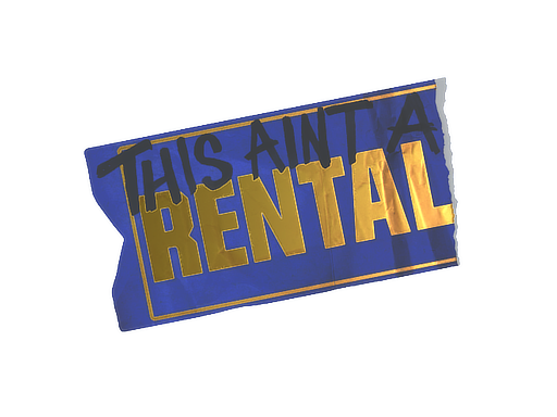 Sticker | Ain't A Rental