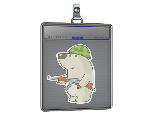 Sticker Slab | Nelu the Bear - CS2 Sticker