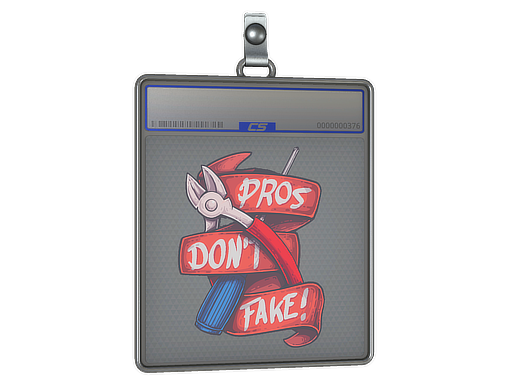Sticker Slab | Pros Don't Fake - CS2 Sticker