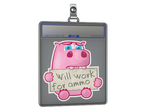 Sticker Slab | Work For Ammo | Default