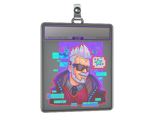 Sticker Slab | Cyber Romanov - CS2 Sticker