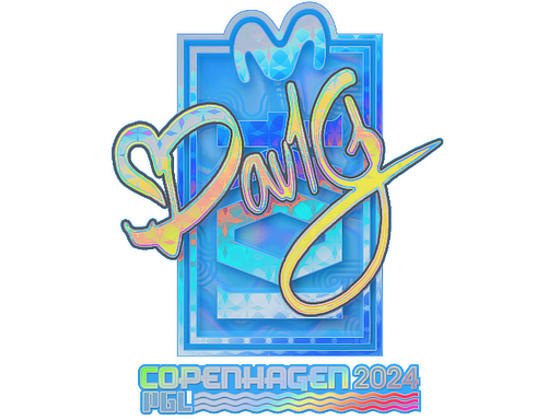 CS2 Sticker | dav1g | Copenhagen 2024 - 1
