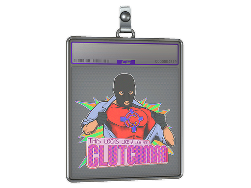 Sticker Slab | Clutchman (Holo) - CS2 Sticker