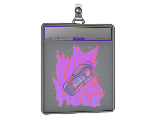 Sticker Slab | Fire in the Hole (Holo) - CS2 Sticker