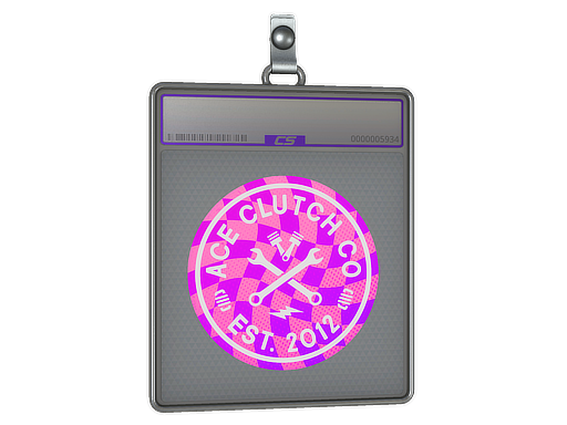 Sticker Slab | Ace Clutch Co. (Holo) - CS2 Sticker