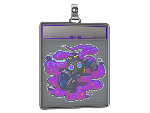 Sticker Slab | Get Smoked (Holo) - CS2 Sticker