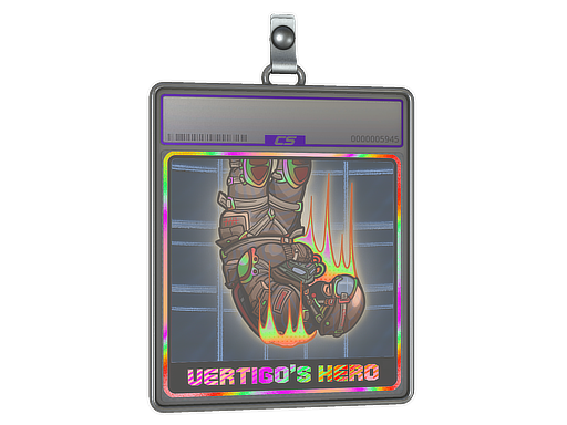 Sticker Slab | Vertigo's Hero (Holo) - CS2 Sticker