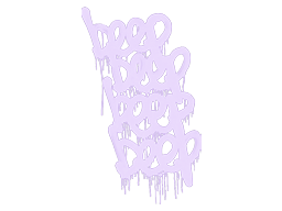 Sealed Graffiti | BEEP | Monster Purple