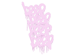 Sealed Graffiti | BEEP | Bazooka Pink