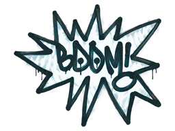 Sealed Graffiti | BOOM | Wire Blue