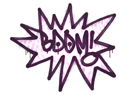 Sealed Graffiti | BOOM | Bazooka Pink