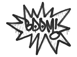Sealed Graffiti | BOOM | Shark White