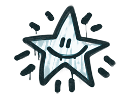 Sealed Graffiti | Shining Star | Wire Blue