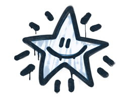 Sealed Graffiti | Shining Star | Monarch Blue