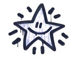 Sealed Graffiti | Shining Star | SWAT Blue