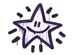 Sealed Graffiti | Shining Star | Violent Violet