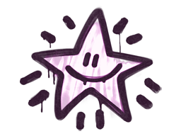 Sealed Graffiti | Shining Star | Bazooka Pink